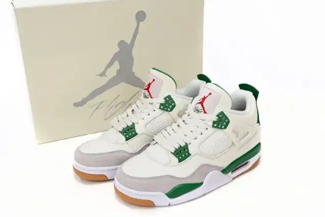Boostmaster lin Green SB Jordan Retro 4 DR5415-103 Pine 0527